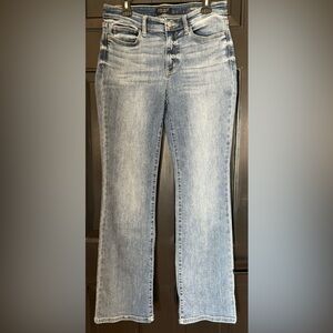 Judy Blue American Honey mid-rise distressed bootcut jeans